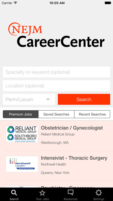 Emulate iPhone app NEJM CareerCenter using MyAndroid Emulate iPhone app NEJM CareerCenter using MyAndroid
