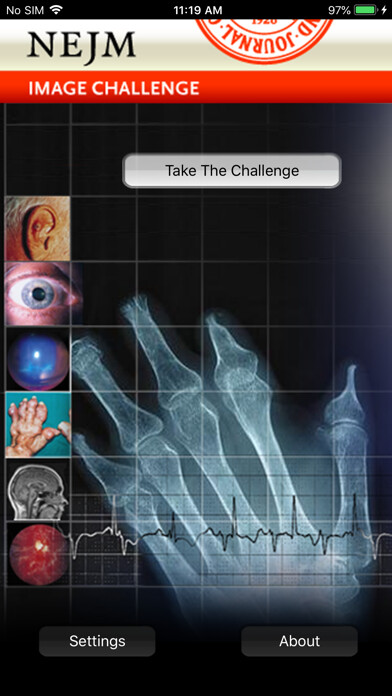 Emulate iPhone app NEJM Image Challenge using MyAndroid Emulate iPhone app NEJM Image Challenge using MyAndroid