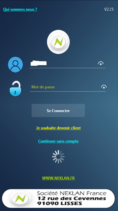 Emulate iPhone app Neklan4U using MyAndroid Emulate iPhone app Neklan4U using MyAndroid