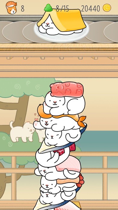 Emulate iPhone app Neko Sushi using MyAndroid