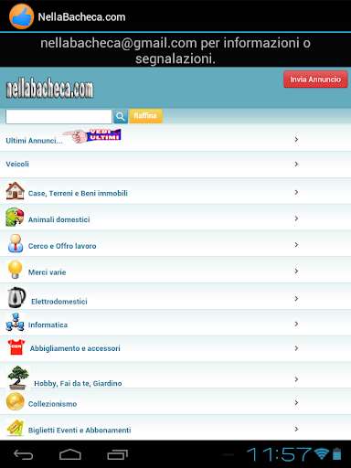 Run android online APK NellaBacheca.com - Annunci from MyAndroid or emulate NellaBacheca.com - Annunci using MyAndroid Run android online APK NellaBacheca.com - Annunci from MyAndroid or emulate NellaBacheca.com - Annunci using MyAndroid