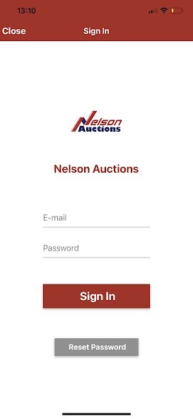 Run android online APK Nelson Auctions Live from MyAndroid or emulate Nelson Auctions Live using MyAndroid