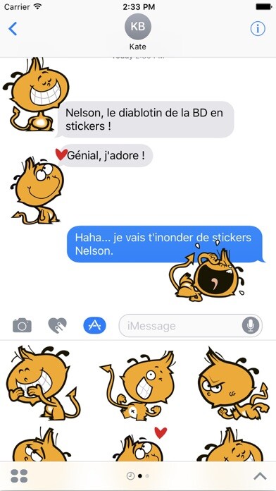 Emulate iPhone app Nelson Stickers BD using MyAndroid Emulate iPhone app Nelson Stickers BD using MyAndroid
