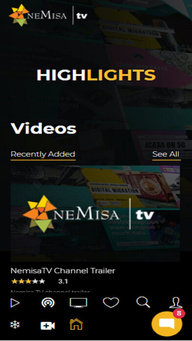 Emulate iPhone app NemisaTV using MyAndroid Emulate iPhone app NemisaTV using MyAndroid