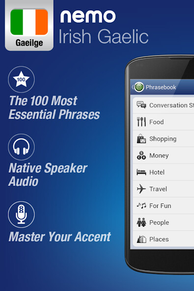 Run android online APK Nemo Irish Gaelic from MyAndroid or emulate Nemo Irish Gaelic using MyAndroid Run android online APK Nemo Irish Gaelic from MyAndroid or emulate Nemo Irish Gaelic using MyAndroid