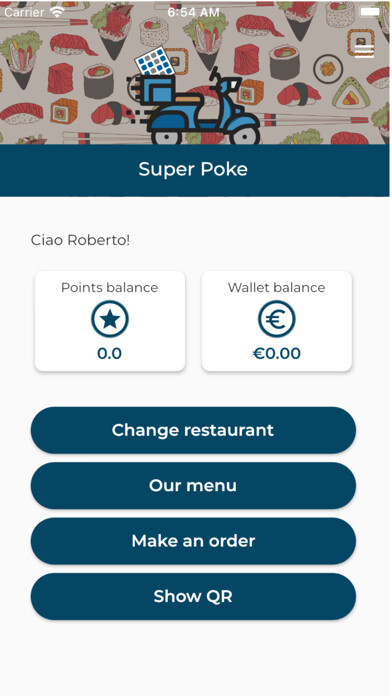 Emulate iPhone app NemPOS Delivery using MyAndroid