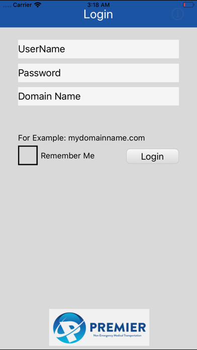 Emulate iPhone app NEMT Premier using MyAndroid Emulate iPhone app NEMT Premier using MyAndroid
