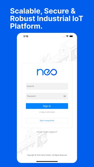 Emulate iPhone app Neo by Saint-Gobain using MyAndroid Emulate iPhone app Neo by Saint-Gobain using MyAndroid