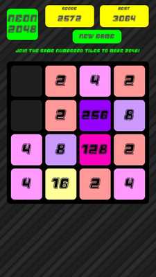 Emulate Android APK Neon 2048: Block Tile Puzzle