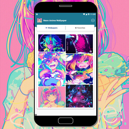 Run android online APK Neon Anime Wallpaper from MyAndroid or emulate Neon Anime Wallpaper using MyAndroid