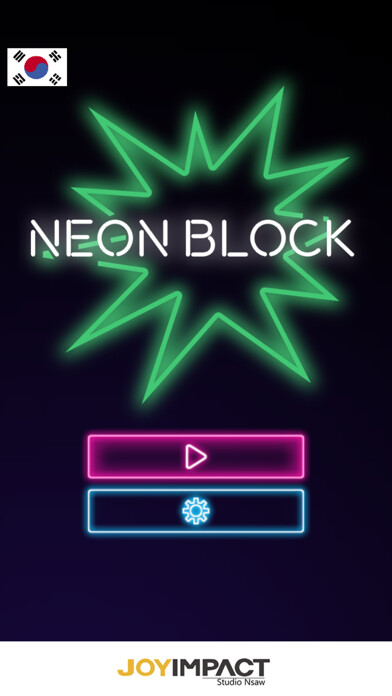Emulate iPhone app Neon Block using MyAndroid