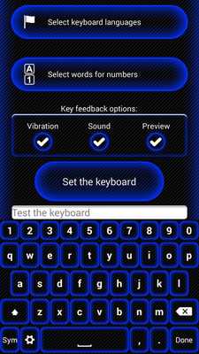 Emulate Android APK Neon Blue Keyboard Changer Emulate Android APK Neon Blue Keyboard Changer