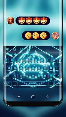 Emulate Android APK neon blue keyboard for Don Diablo Emulate Android APK neon blue keyboard for Don Diablo
