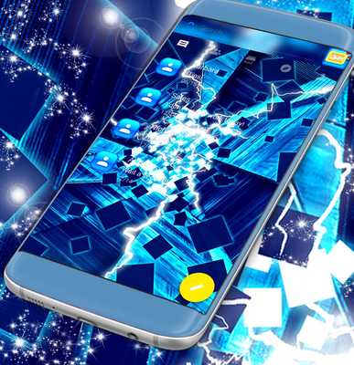 Emulate Android APK Neon Blue SMS Theme Emulate Android APK Neon Blue SMS Theme