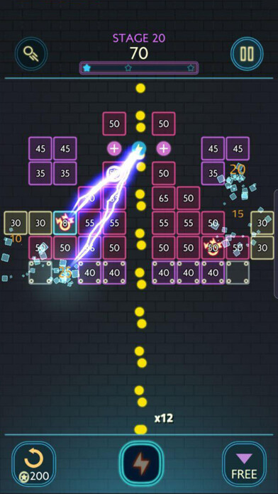 Emulate iPhone app Neon Bricks : Legend balls using MyAndroid Emulate iPhone app Neon Bricks : Legend balls using MyAndroid