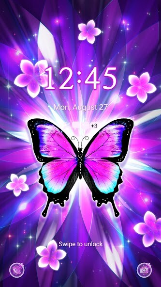 Run android online APK Neon Butterfly Wallpaper from MyAndroid or emulate Neon Butterfly Wallpaper using MyAndroid