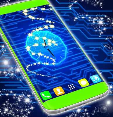 Emulate Android APK Neon Circuit Clock Wallpaper Emulate Android APK Neon Circuit Clock Wallpaper