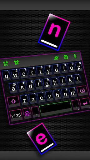 Emulate Android APK Neon colors Keyboard Theme Emulate Android APK Neon colors Keyboard Theme