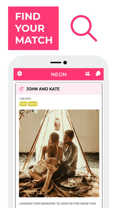 Emulate iPhone app Neon Dating using MyAndroid