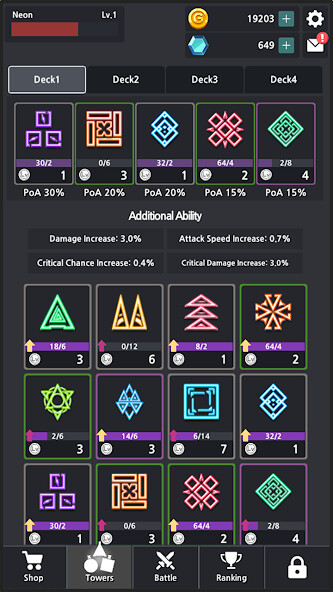 Run android online APK Neon Defence : Merge Tower Defence from MyAndroid or emulate Neon Defence : Merge Tower Defence using MyAndroid Run android online APK Neon Defence : Merge Tower Defence from MyAndroid or emulate Neon Defence : Merge Tower Defence using MyAndroid