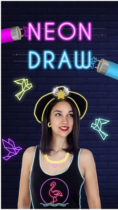 Emulate iPhone app Neon Draw – Glow Art using MyAndroid Emulate iPhone app Neon Draw – Glow Art using MyAndroid