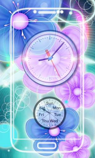 Emulate Android APK Neon Flower Clock Live Wallpaper Emulate Android APK Neon Flower Clock Live Wallpaper