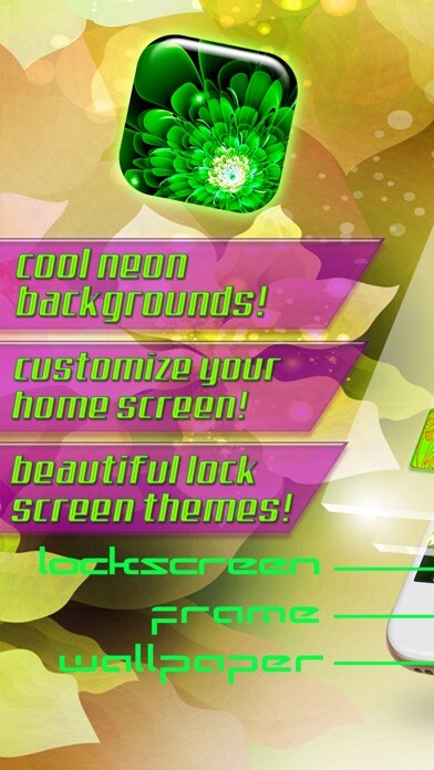 Emulate iPhone app Neon Flower Wallpaper.s Collection – Glow.ing Background and Custom Lock Screen Themes using MyAndroid Emulate iPhone app Neon Flower Wallpaper.s Collection – Glow.ing Background and Custom Lock Screen Themes using MyAndroid