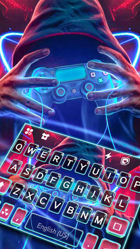 Run android online APK Neon Gamer Keyboard Background from MyAndroid or emulate Neon Gamer Keyboard Background using MyAndroid