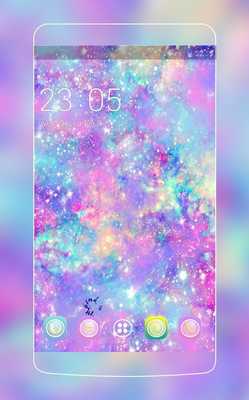 Emulate Android APK Neon Glitter Theme for Samsung: Fancy HD wallpaper