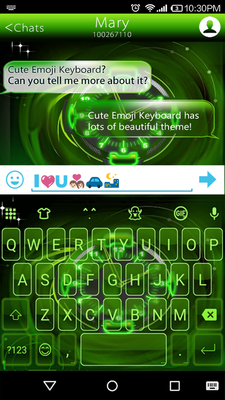 Emulate Android APK Neon Green