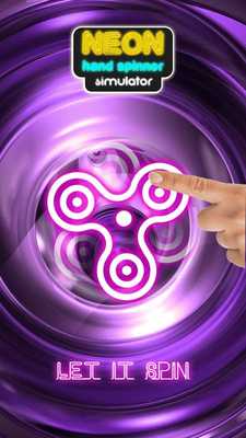 Emulate Android APK Neon Hand Spinner Simulator