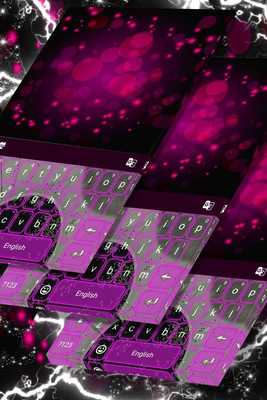 Emulate Android APK Neon Hot Pink Keyboard Theme