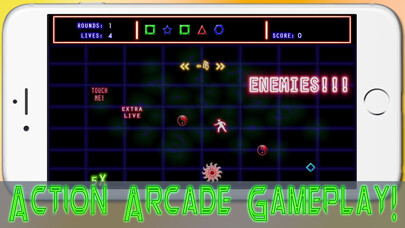 Emulate iPhone app Neon Kheometry using MyAndroid