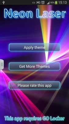Emulate Android APK Neon Laser for GO Locker Emulate Android APK Neon Laser for GO Locker