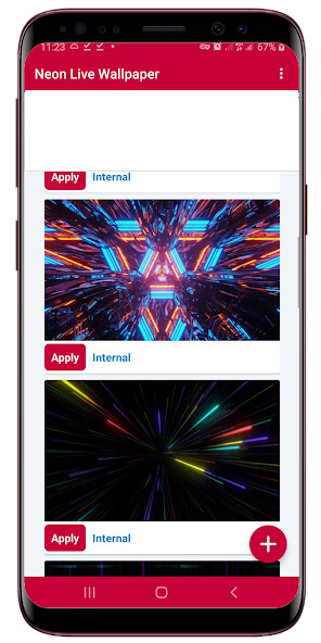 Emulate Android APK Neon Live Wallpaper Emulate Android APK Neon Live Wallpaper