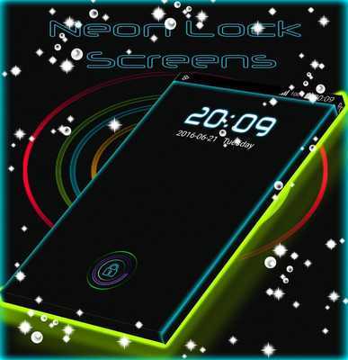 Emulate Android APK Neon Lock Screens