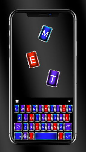 Run android online APK Neon Metal Color Keyboard Background from MyAndroid or emulate Neon Metal Color Keyboard Background using MyAndroid