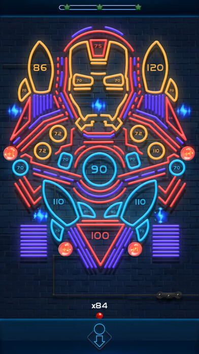 Emulate iPhone app Neon N Balls using MyAndroid Emulate iPhone app Neon N Balls using MyAndroid