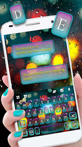 Run android online APK Neon Raindrops Keyboard Theme from MyAndroid or emulate Neon Raindrops Keyboard Theme using MyAndroid