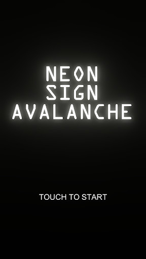 Run android online APK Neon Sign Avalanche! from MyAndroid or emulate Neon Sign Avalanche! using MyAndroid