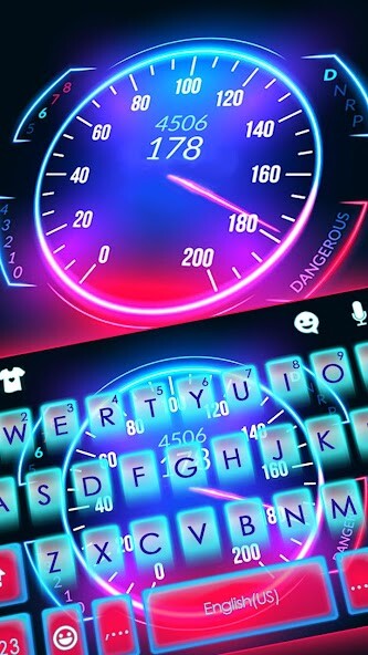 Run android online APK Neon Speed Keyboard Theme from MyAndroid or emulate Neon Speed Keyboard Theme using MyAndroid