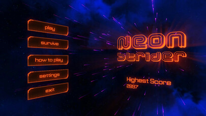Emulate iPhone app Neon Strider using MyAndroid