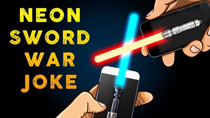 Emulate Android APK Neon Sword War Joke