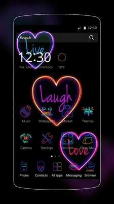 Emulate Android APK Neon Theme for Samsung S7 Emulate Android APK Neon Theme for Samsung S7