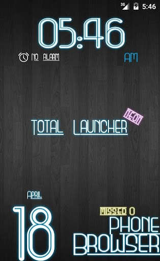 Run android online APK Neon Theme for TL from MyAndroid or emulate Neon Theme for TL using MyAndroid