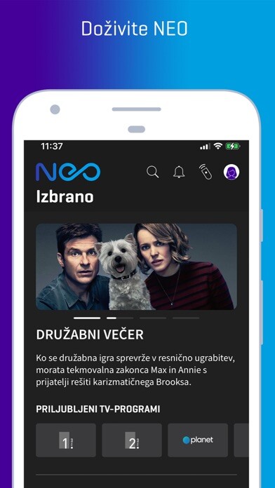 Emulate iPhone app NEO Pametno življenje using MyAndroid