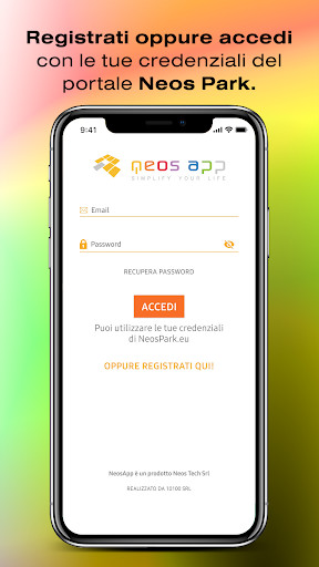 Run android online APK NeosApp - Parcheggia Facile from MyAndroid or emulate NeosApp - Parcheggia Facile using MyAndroid