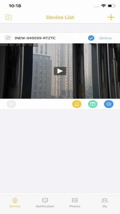 Emulate iPhone app NeoTrack IPCam using MyAndroid