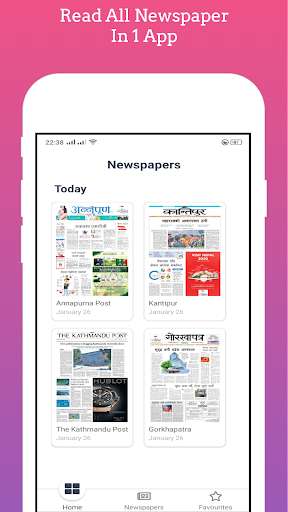 Run android online APK Nepali E-papers from MyAndroid or emulate Nepali E-papers using MyAndroid