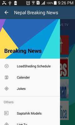 Emulate Android APK Nepal LiveTv Breaking News